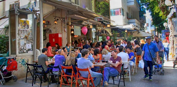 Located in Tel Aviv, at the heart of young, variegated Israeli life