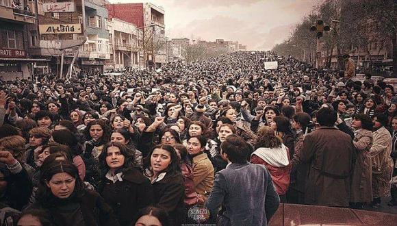 1979 Iranian Women Day's Protests against Hijab
