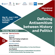 Broadcasts of Workshop "Defining Antisemitism between history and politics"